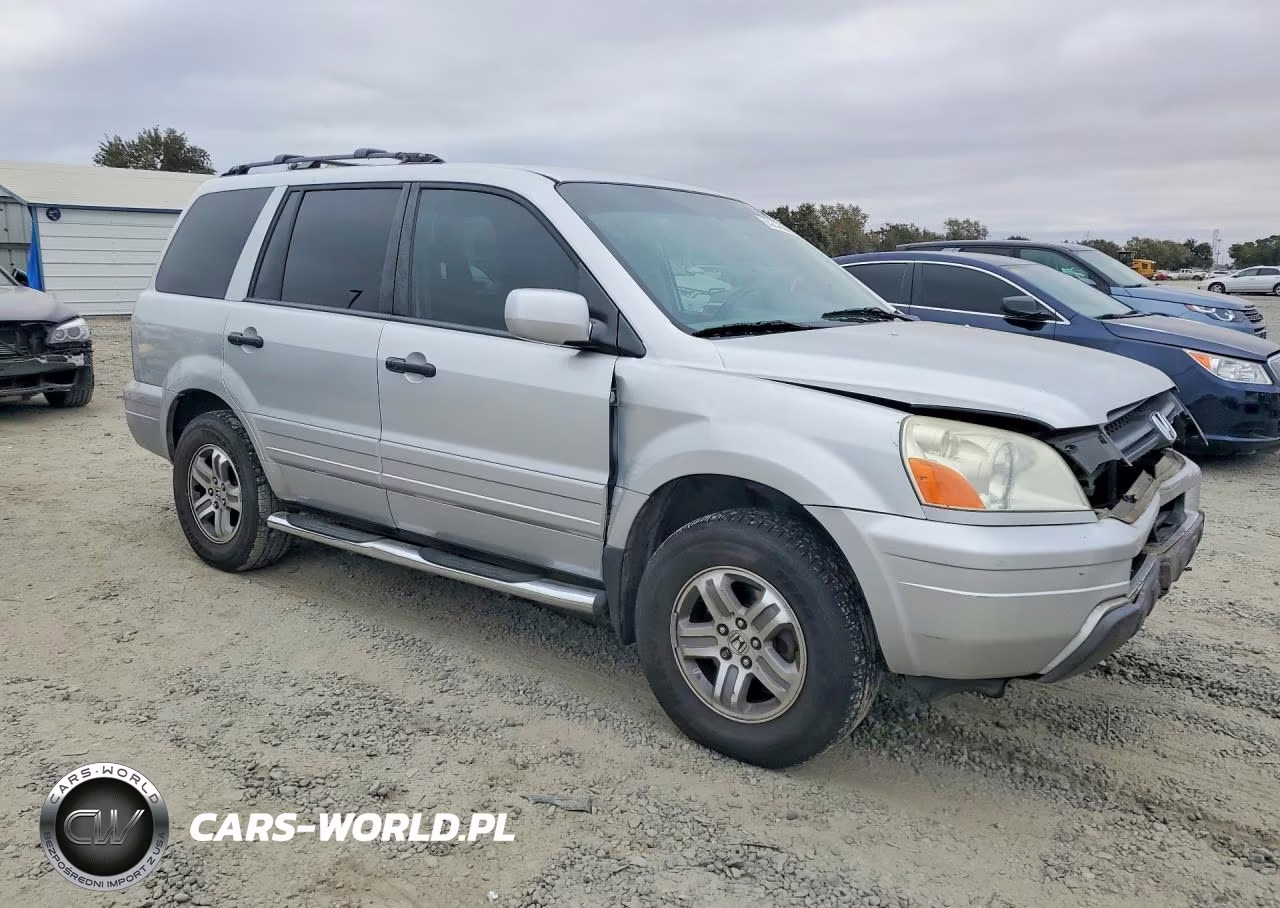 2005 Honda Pilot Ex VIN:2HKYF18415H554298 - 4