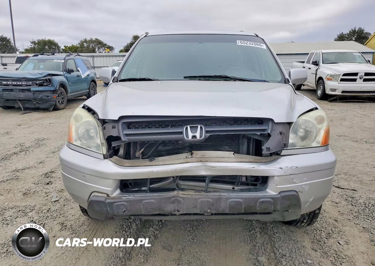 2005 Honda Pilot Ex VIN:2HKYF18415H554298 - 5