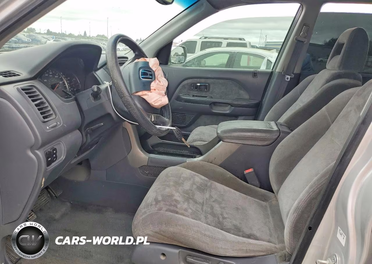 2005 Honda Pilot Ex VIN:2HKYF18415H554298 - 7