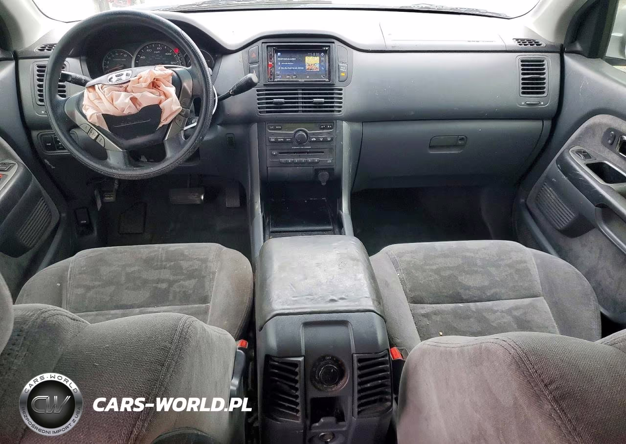 2005 Honda Pilot Ex VIN:2HKYF18415H554298 - 8