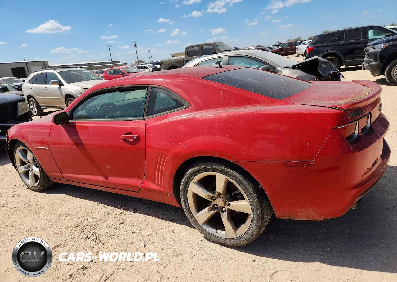 2011 Chevrolet Camaro Lt VIN:2G1FC1ED0B9148587 - 2