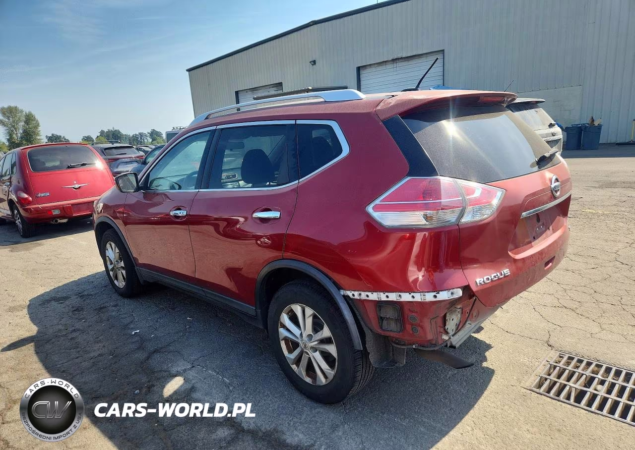 2016 Nissan Rogue Sv VIN:KNMAT2MV8GP608637 - 2