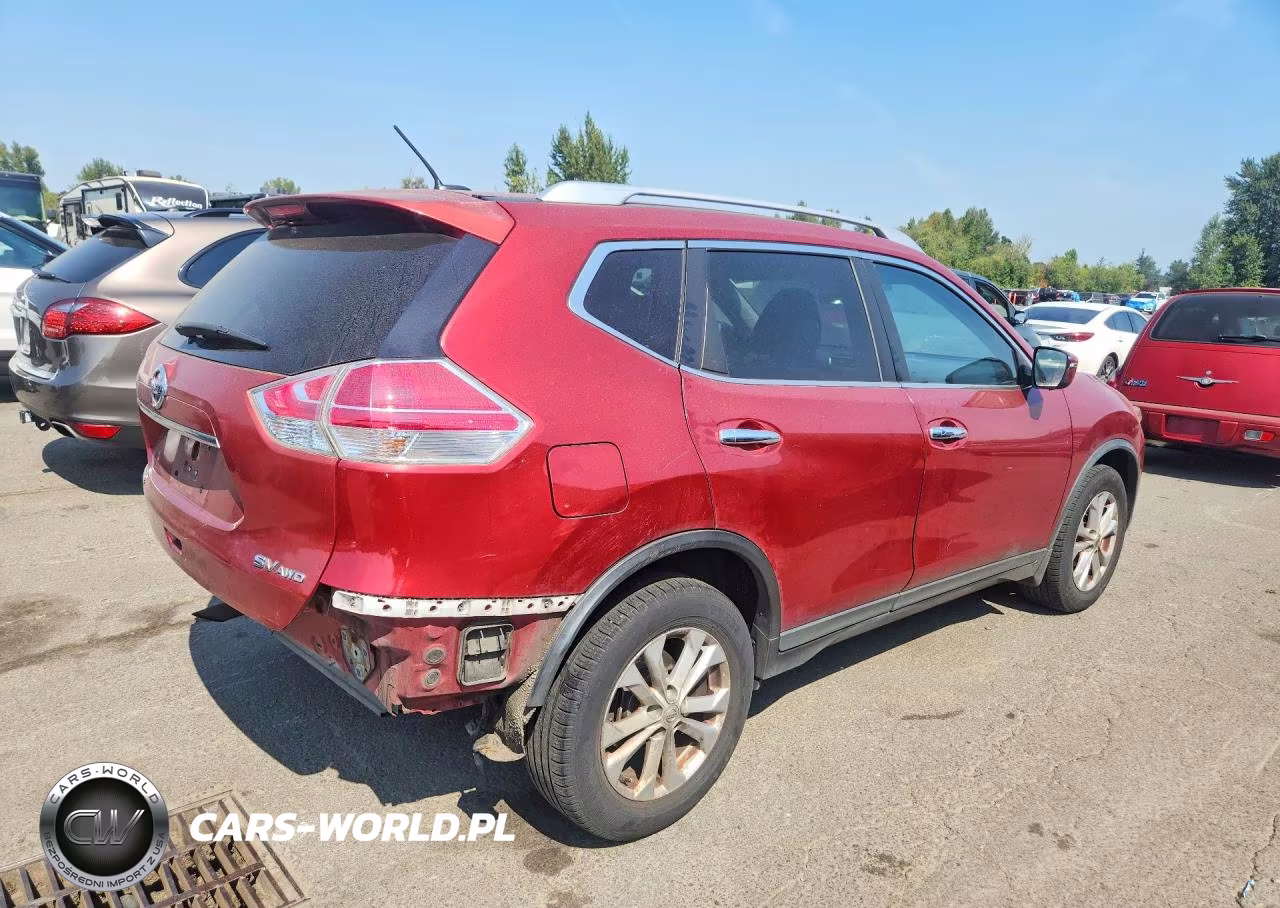 2016 Nissan Rogue Sv VIN:KNMAT2MV8GP608637 - 3