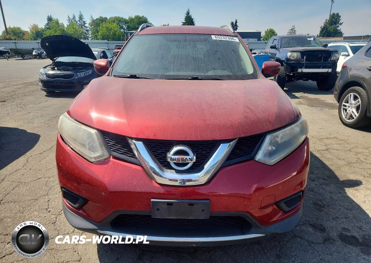 2016 Nissan Rogue Sv VIN:KNMAT2MV8GP608637 - 5