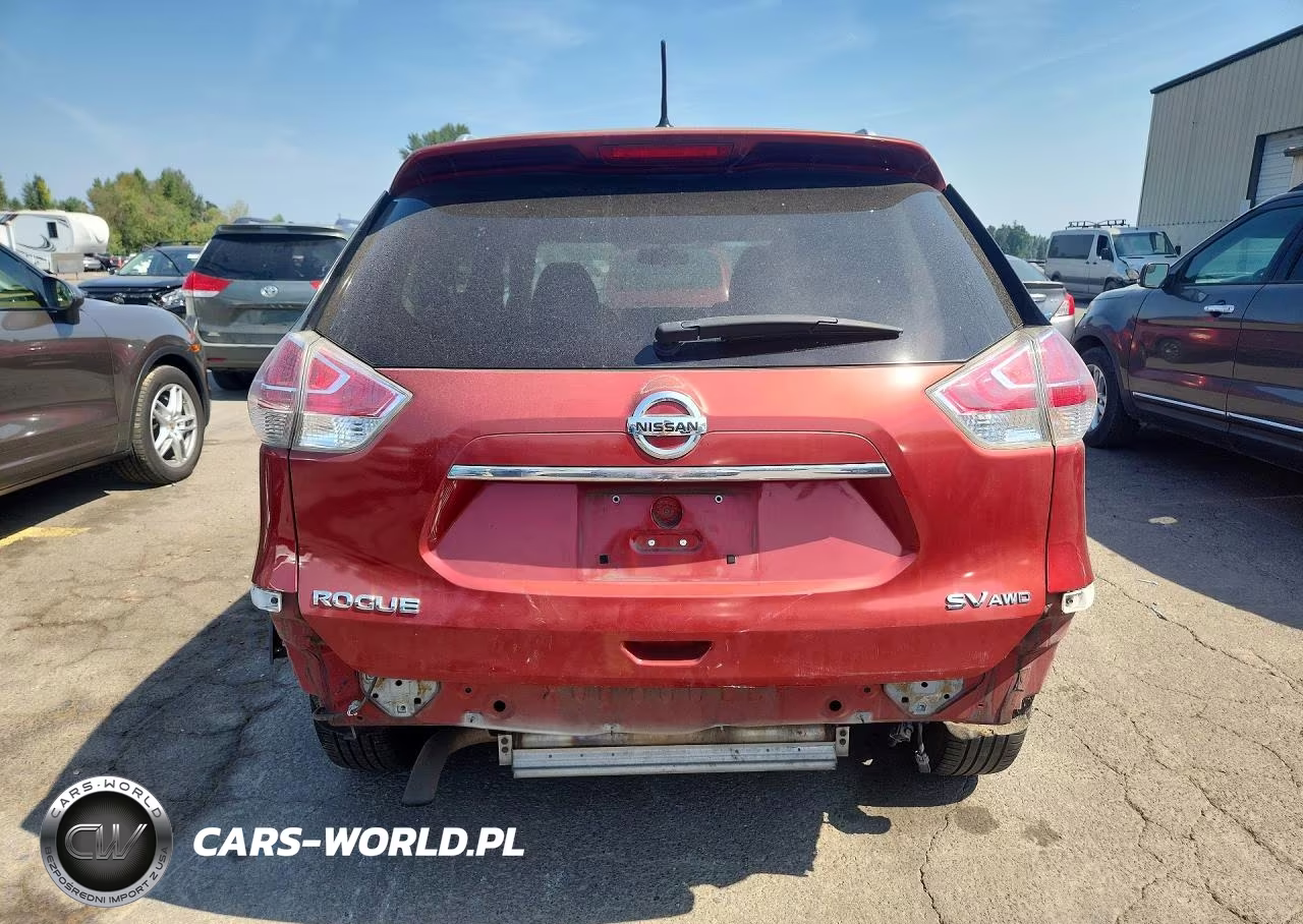 2016 Nissan Rogue Sv VIN:KNMAT2MV8GP608637 - 6