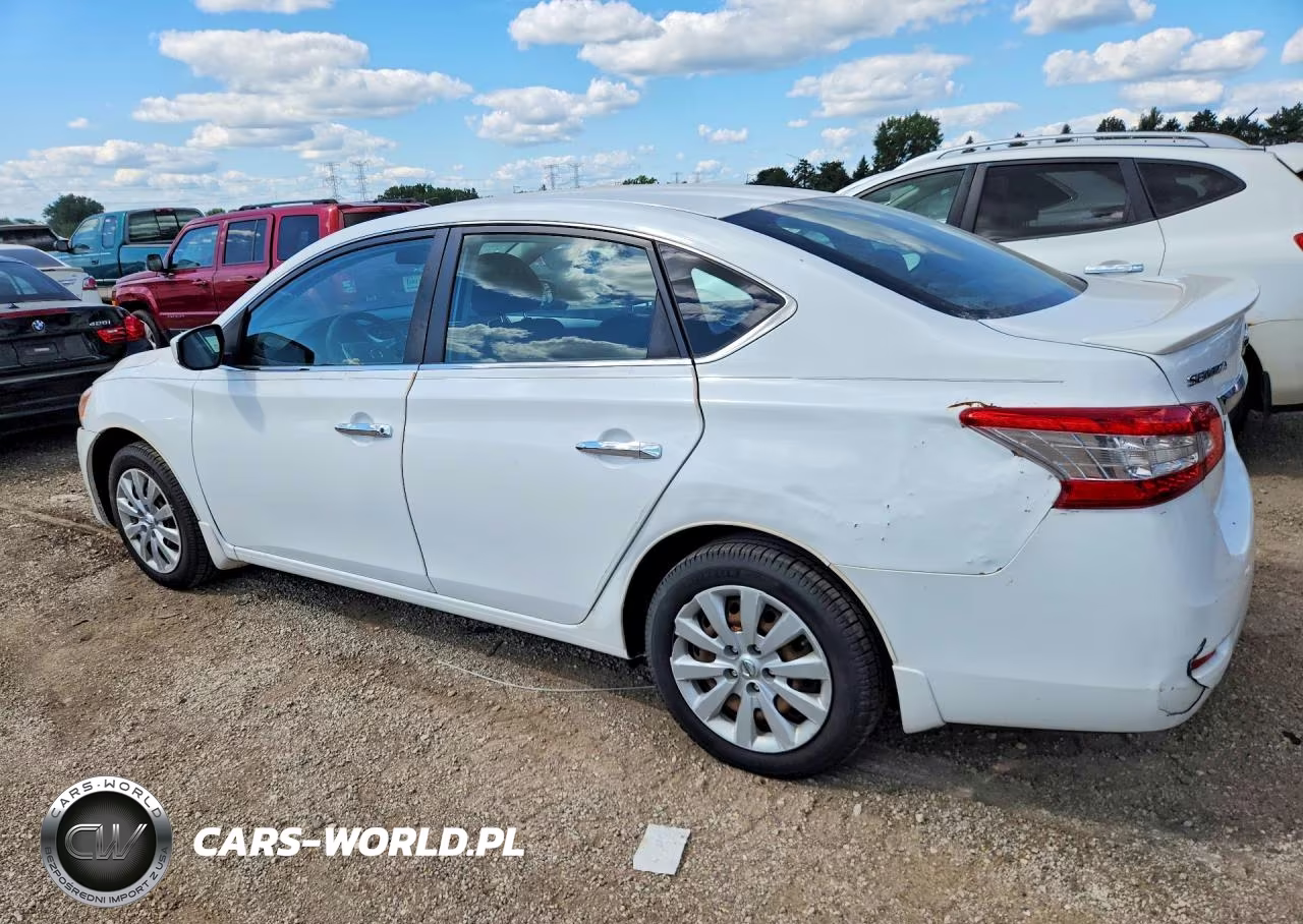 2014 Nissan Sentra Sv VIN:3N1AB7AP2EY335229 - 2