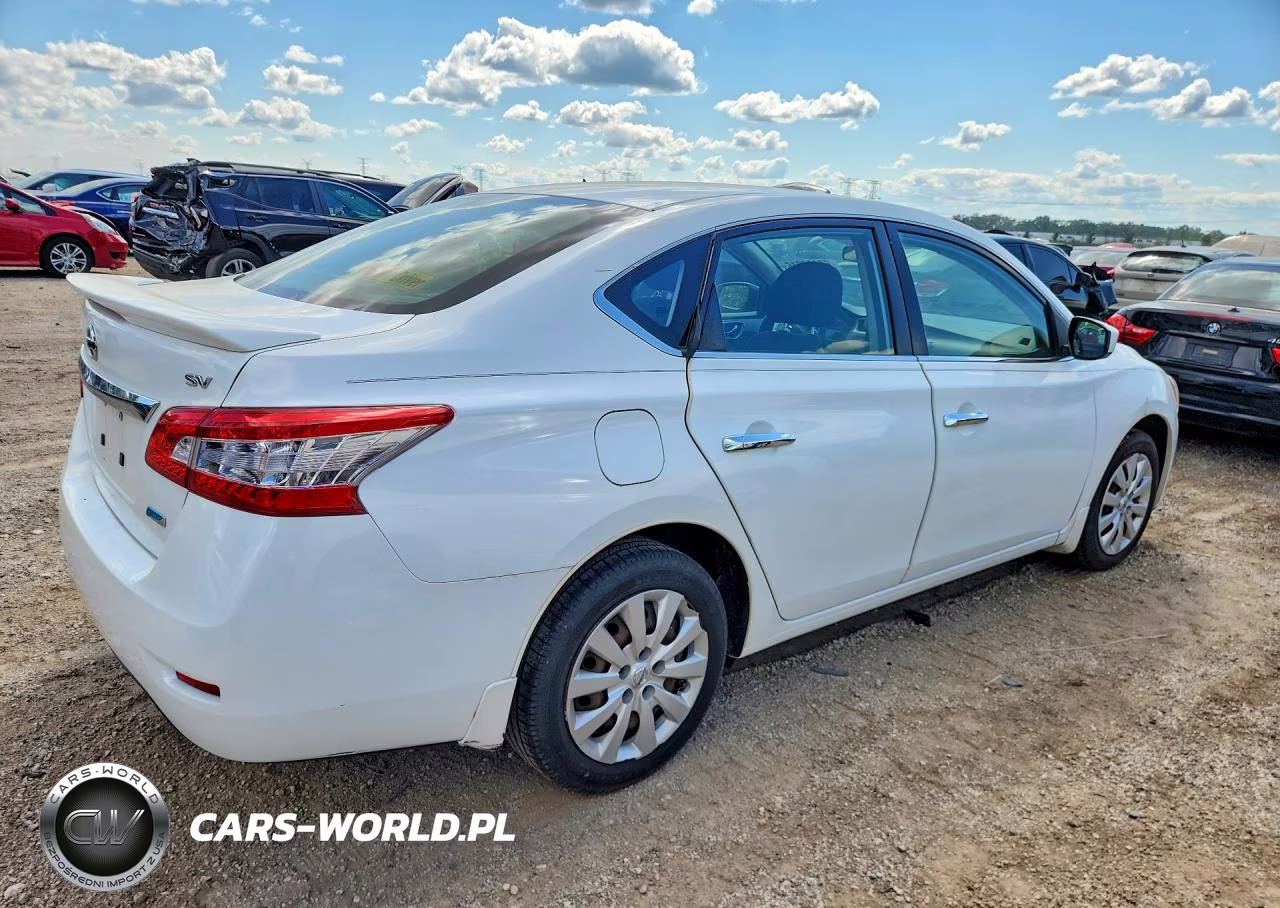 2014 Nissan Sentra Sv VIN:3N1AB7AP2EY335229 - 3