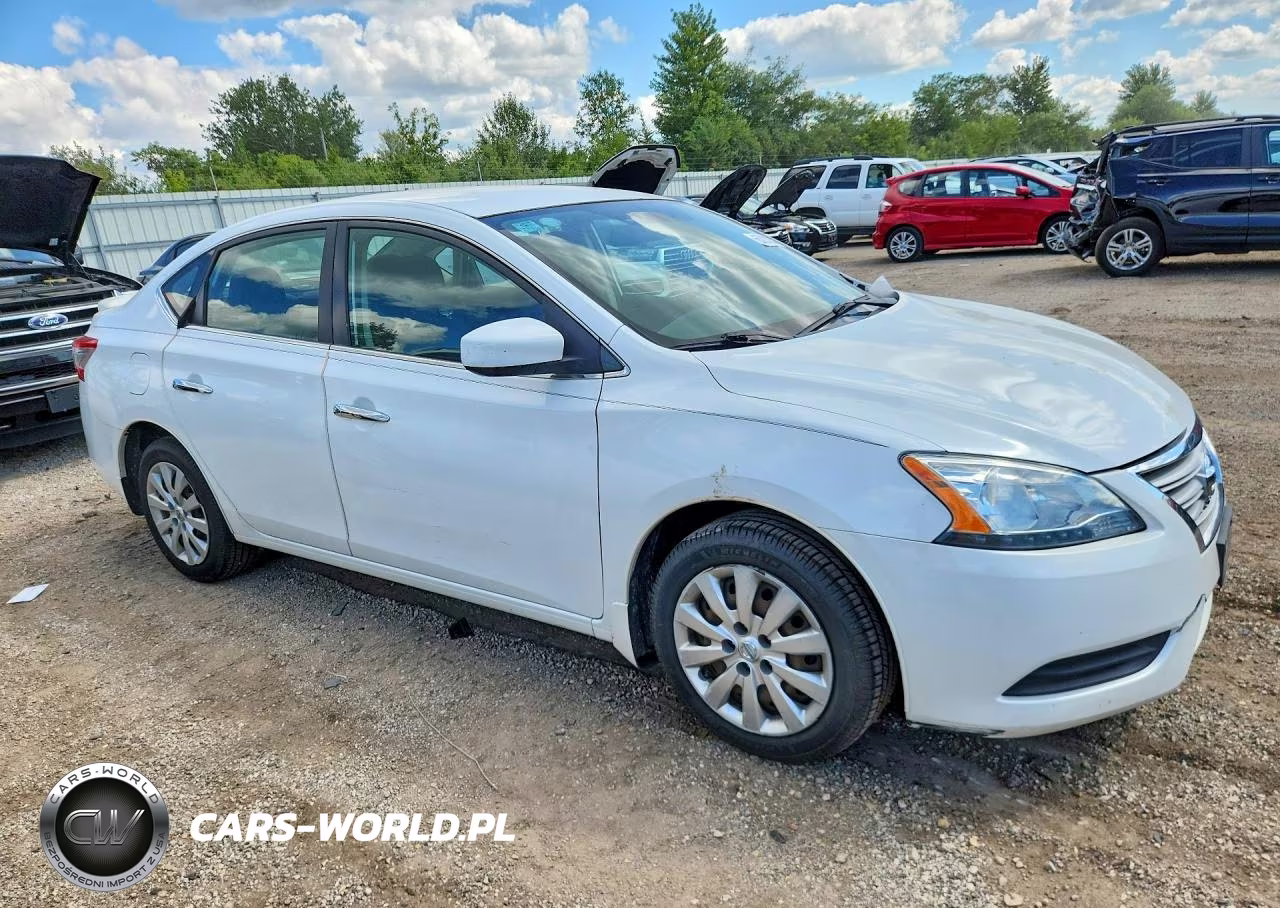 2014 Nissan Sentra Sv VIN:3N1AB7AP2EY335229 - 4