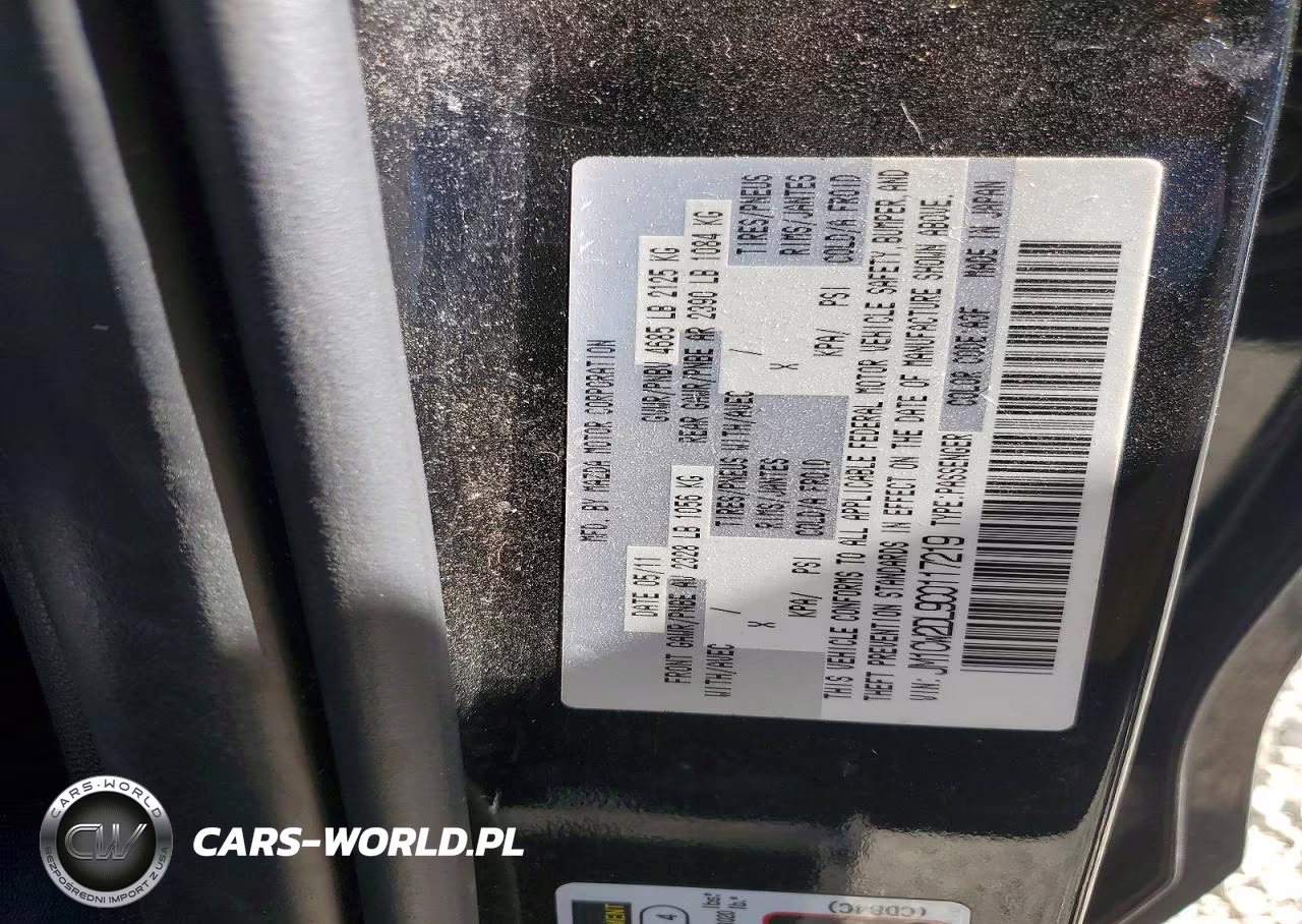 2012 Mazda 5 VIN:JM1CW2DL9C0117219 - 14