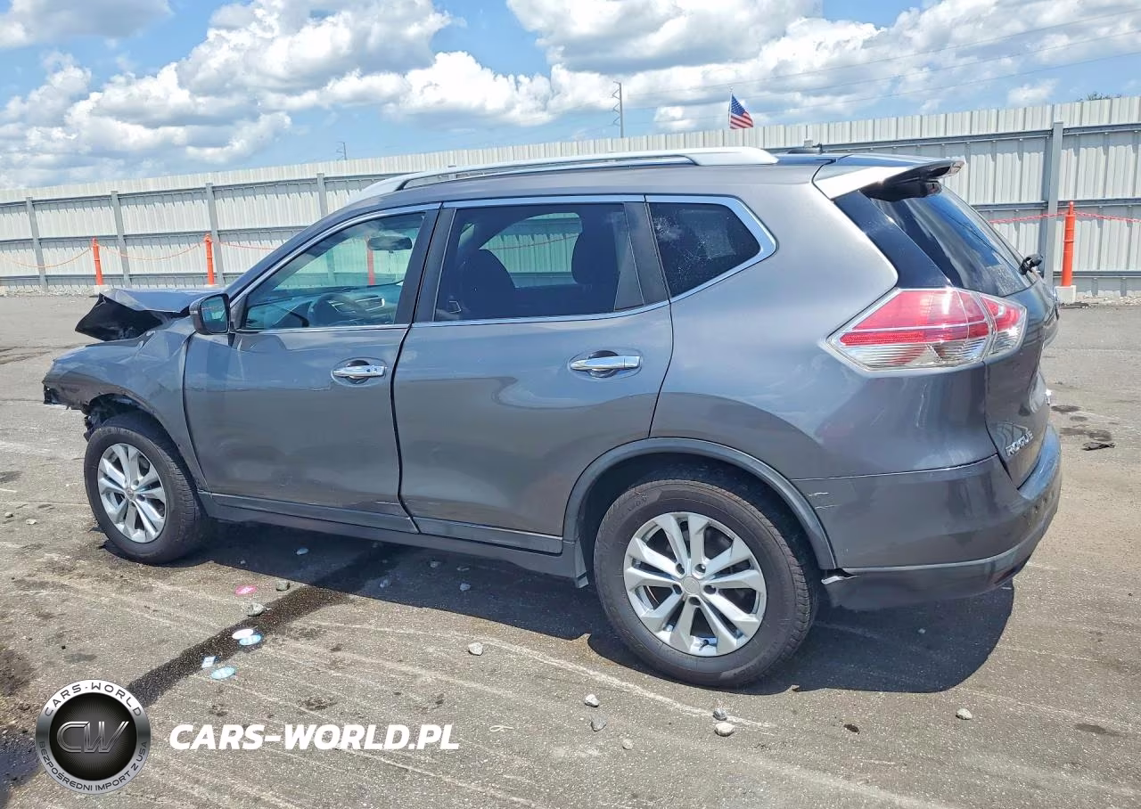 2016 Nissan Rogue Sv VIN:5N1AT2MT0GC897966 - 2