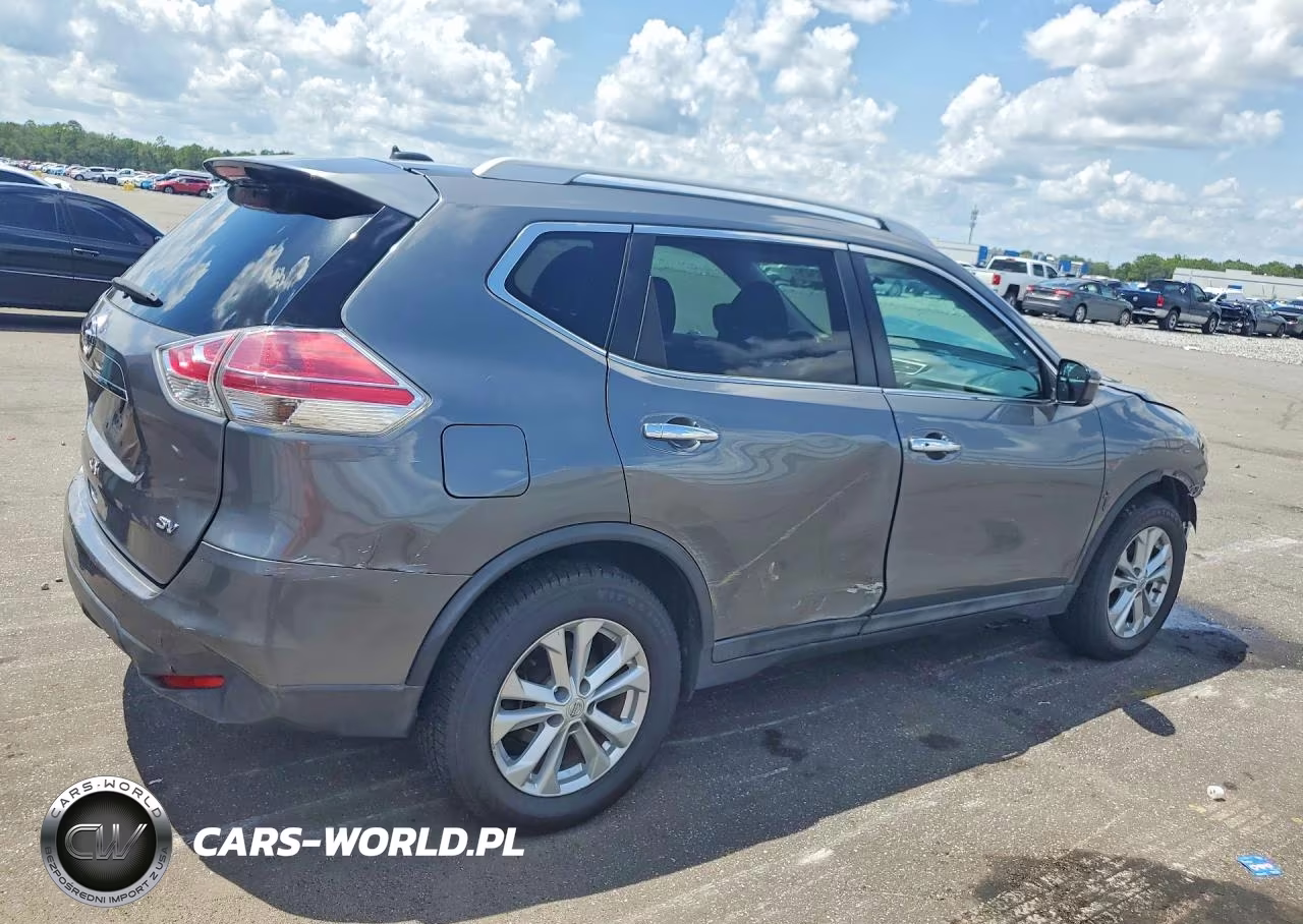 2016 Nissan Rogue Sv VIN:5N1AT2MT0GC897966 - 3