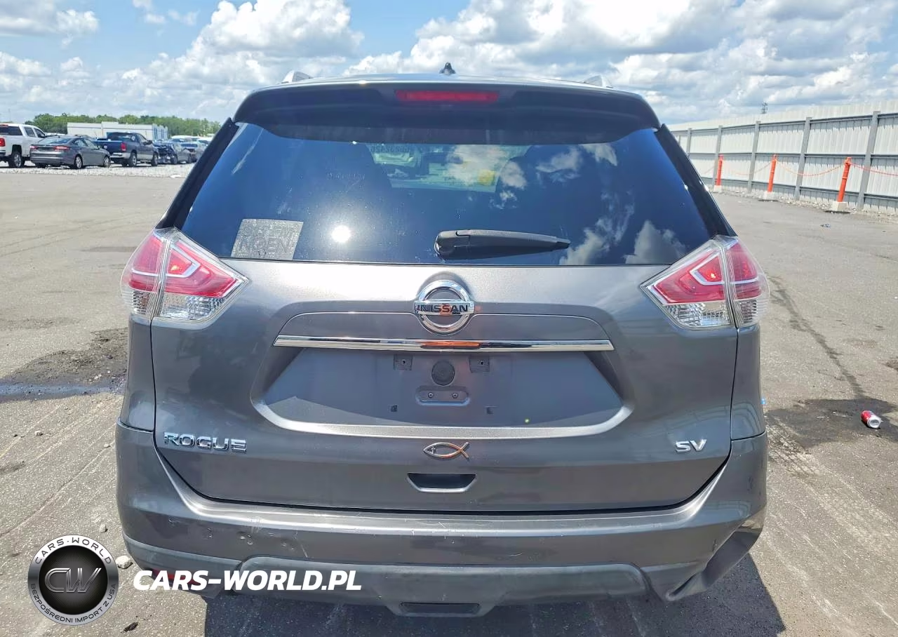 2016 Nissan Rogue Sv VIN:5N1AT2MT0GC897966 - 6