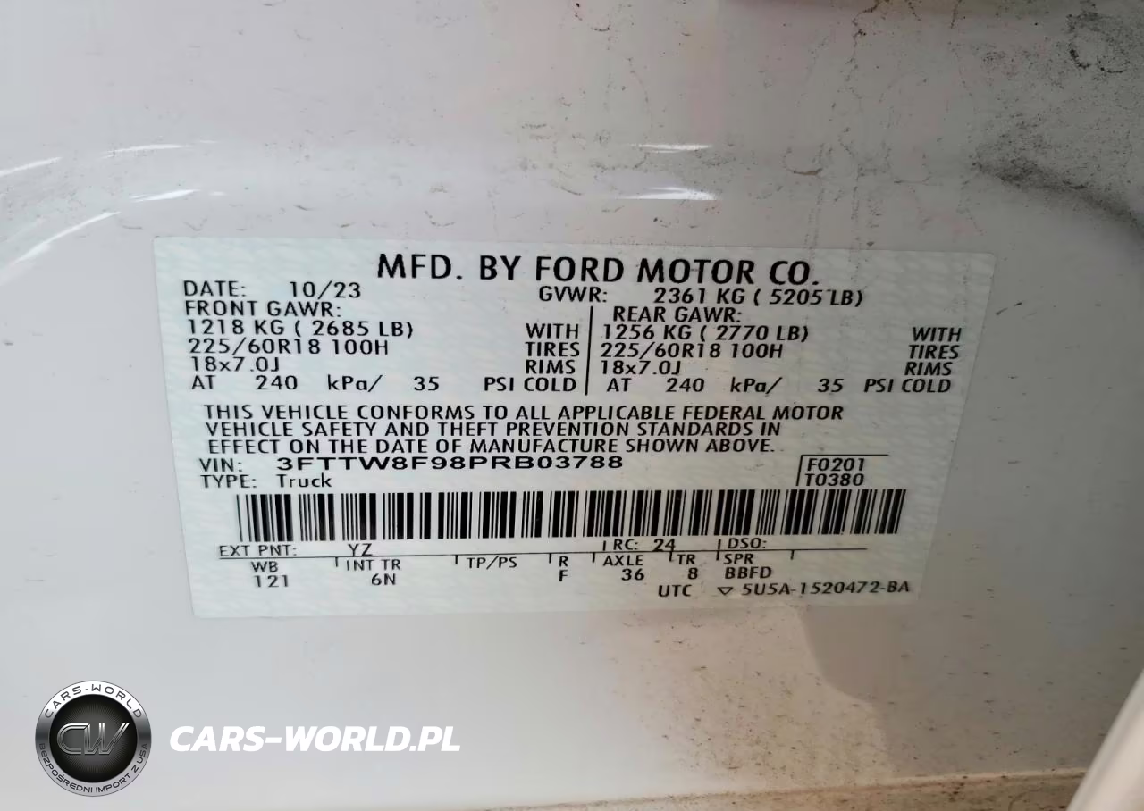 2023 Ford Maverick Xl VIN:3FTTW8F98PRB03788 - 13