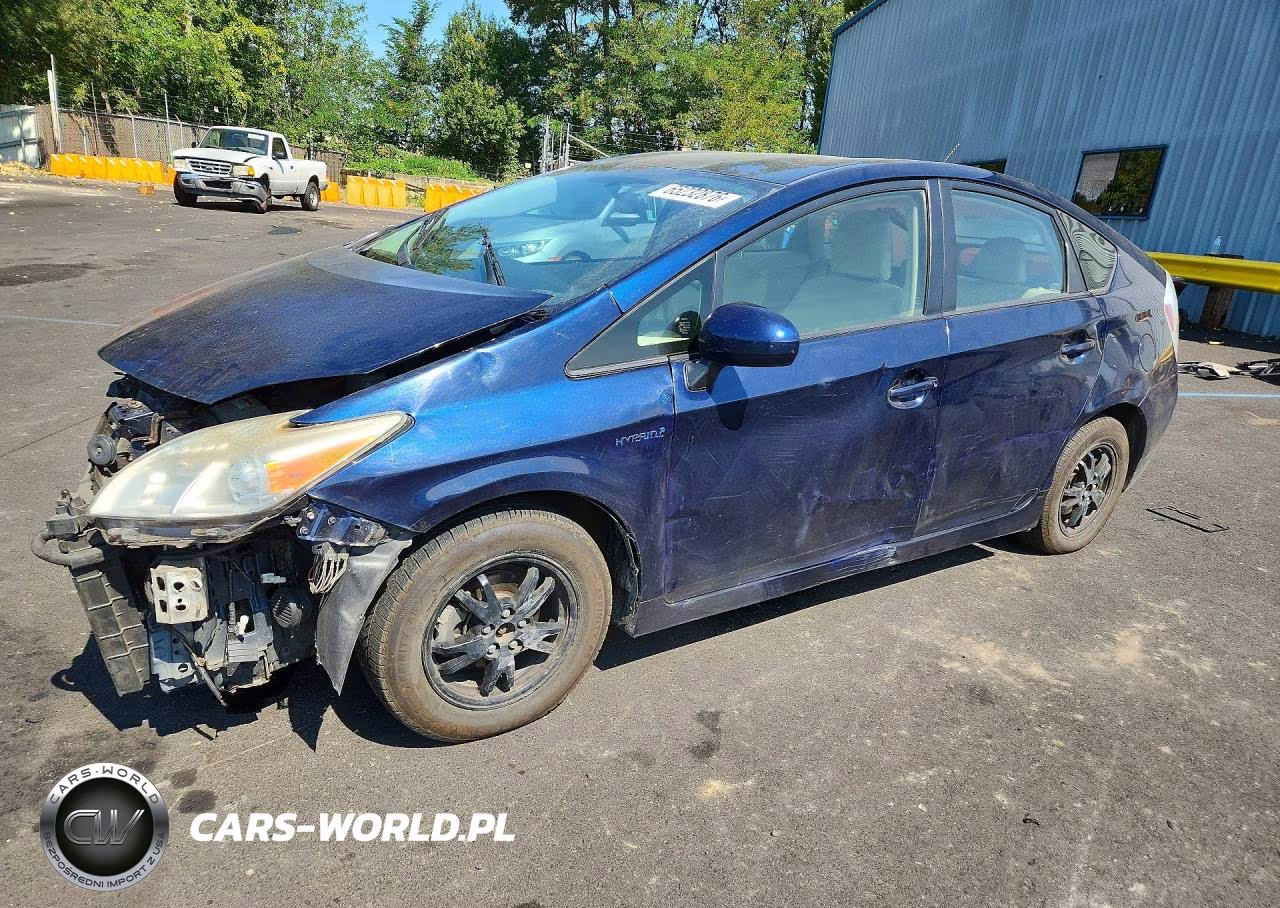 2012 Toyota Prius Three VIN:JTDKN3DU4C1523075 - 1
