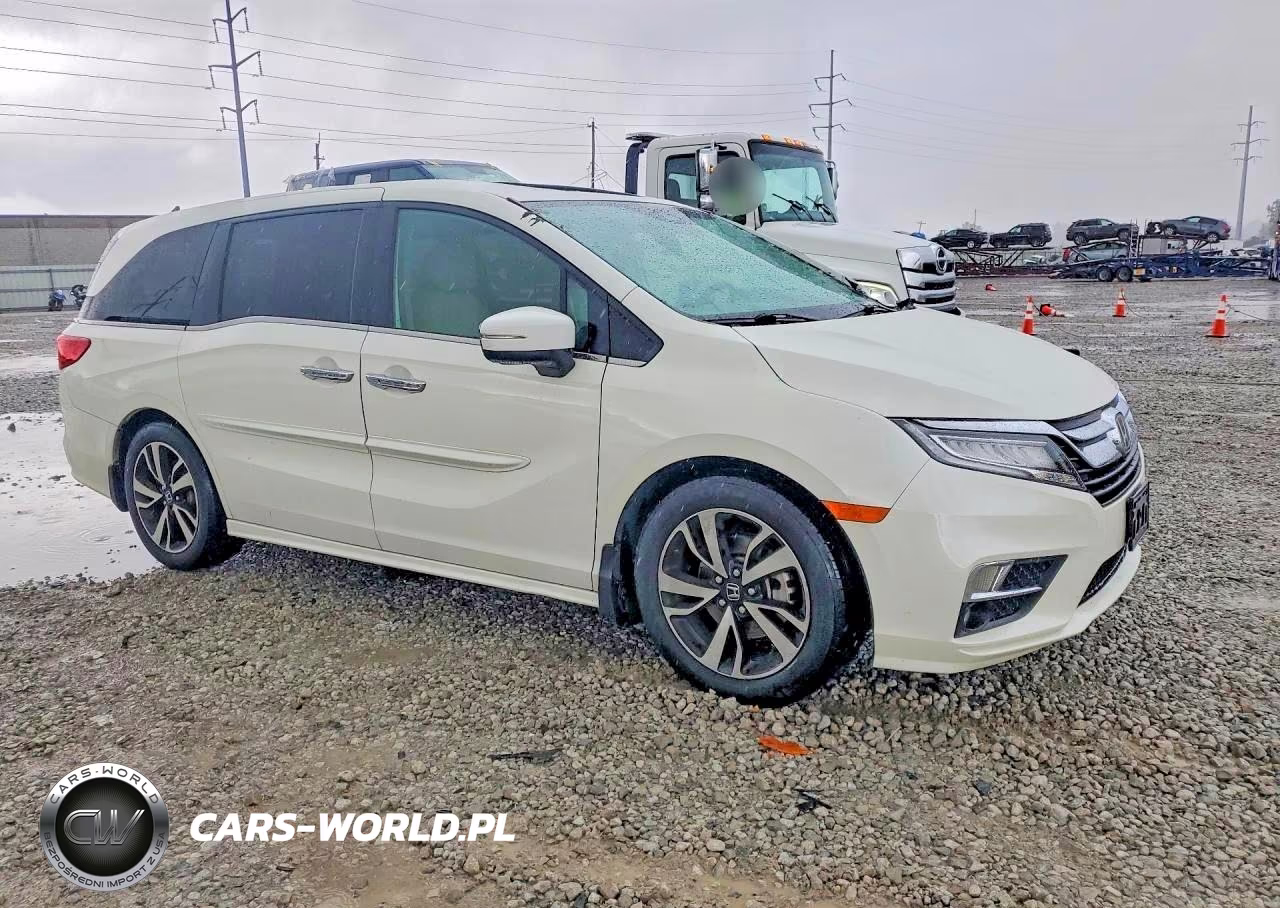 2018 Honda Odyssey Elite VIN:5FNRL6H90JB034754 - 4