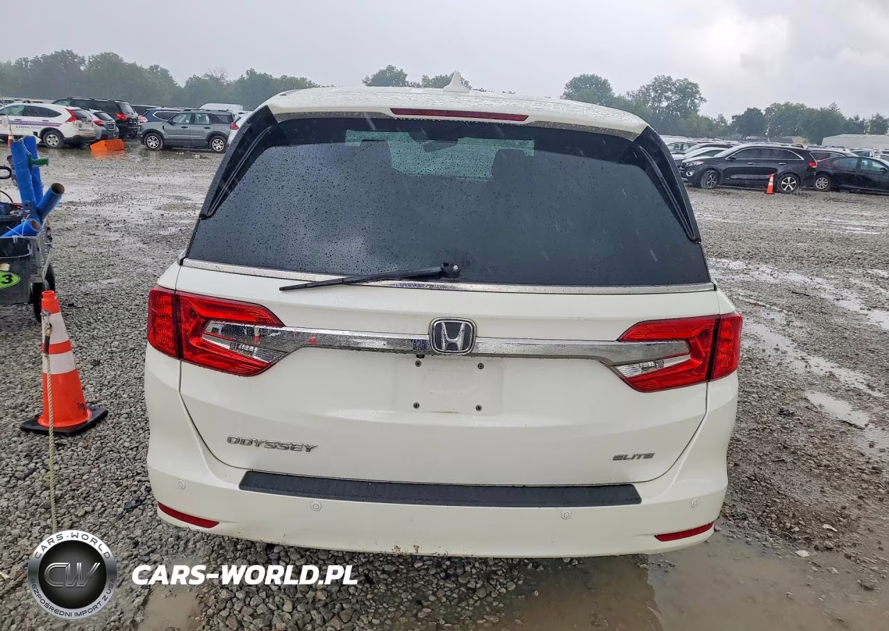 2018 Honda Odyssey Elite VIN:5FNRL6H90JB034754 - 6