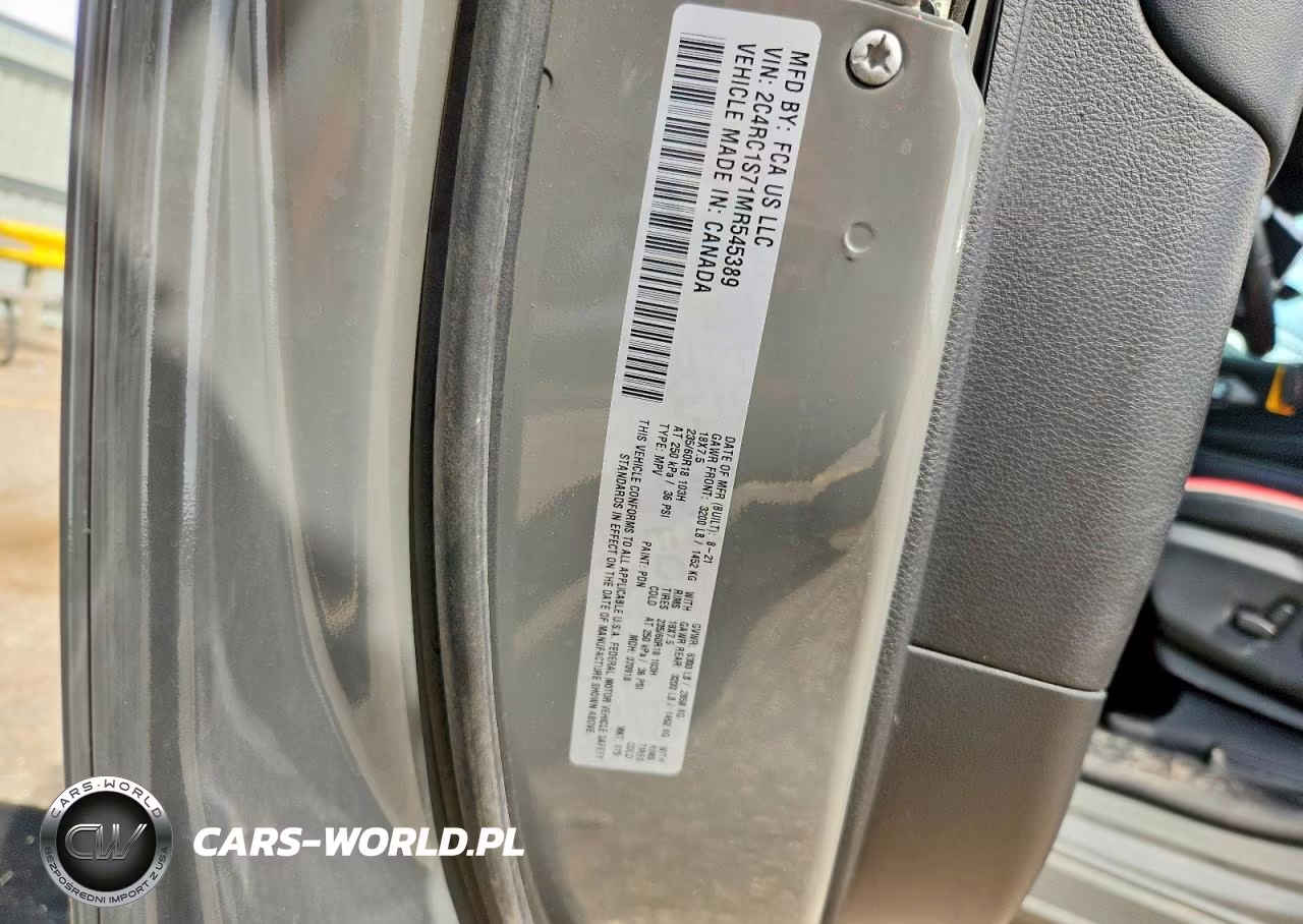 2021 Chrysler Pacifica Hybrid Limited VIN:2C4RC1S71MR545389 - 13