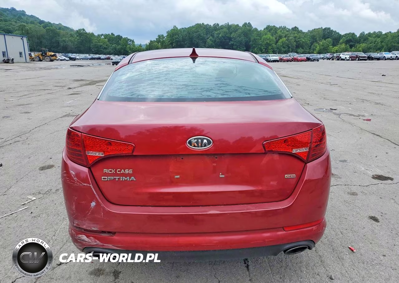 2012 Kia Optima Lx VIN:5XXGM4A71CG045800 - 6