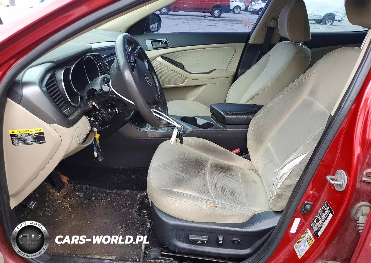 2012 Kia Optima Lx VIN:5XXGM4A71CG045800 - 7