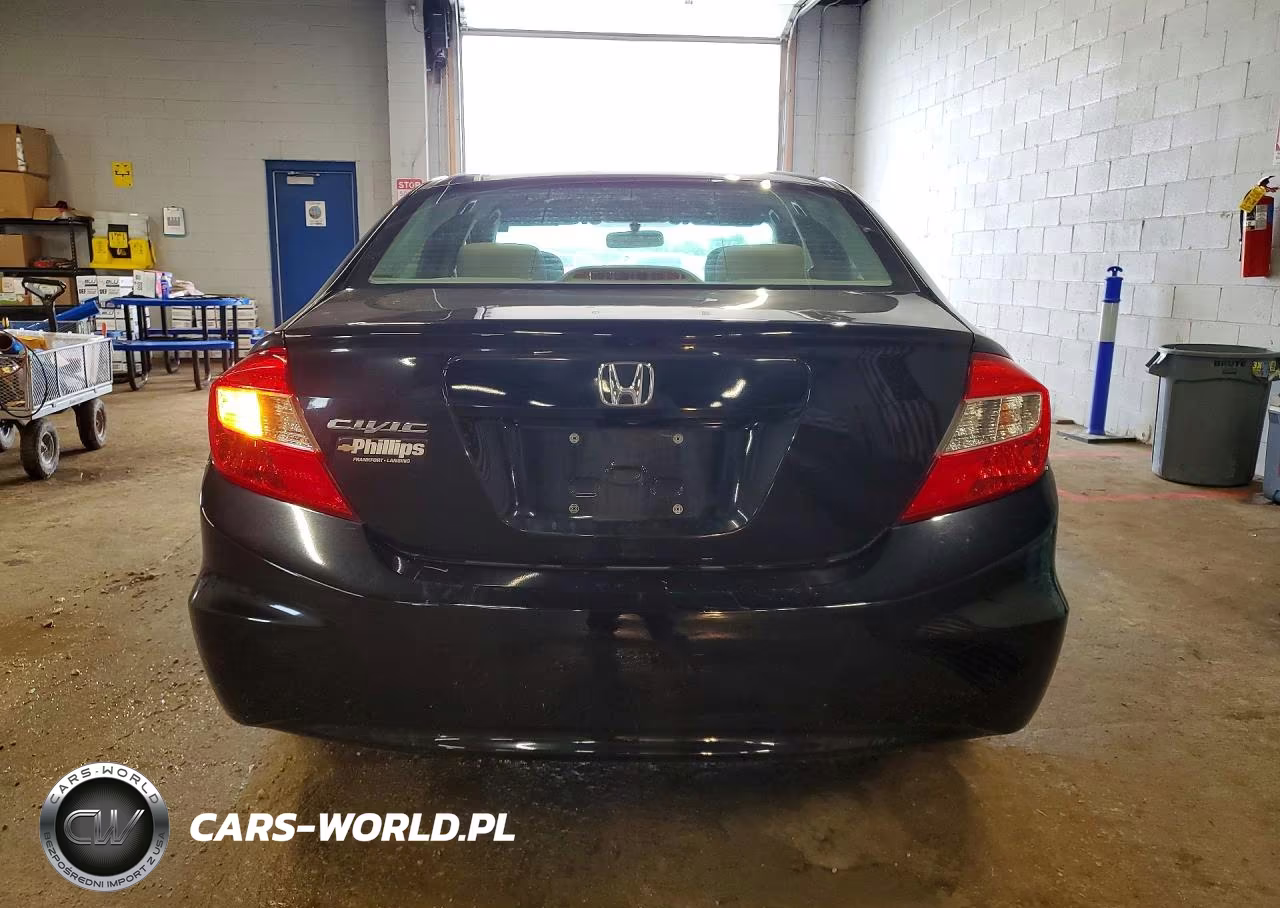 2012 Honda Civic Lx VIN:19XFB2F57CE070870 - 6