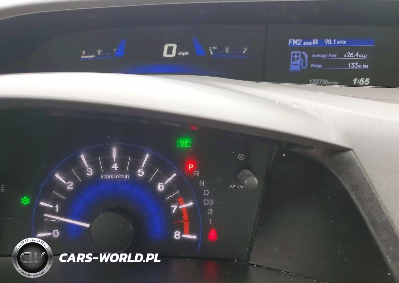 2012 Honda Civic Lx VIN:19XFB2F57CE070870 - 9
