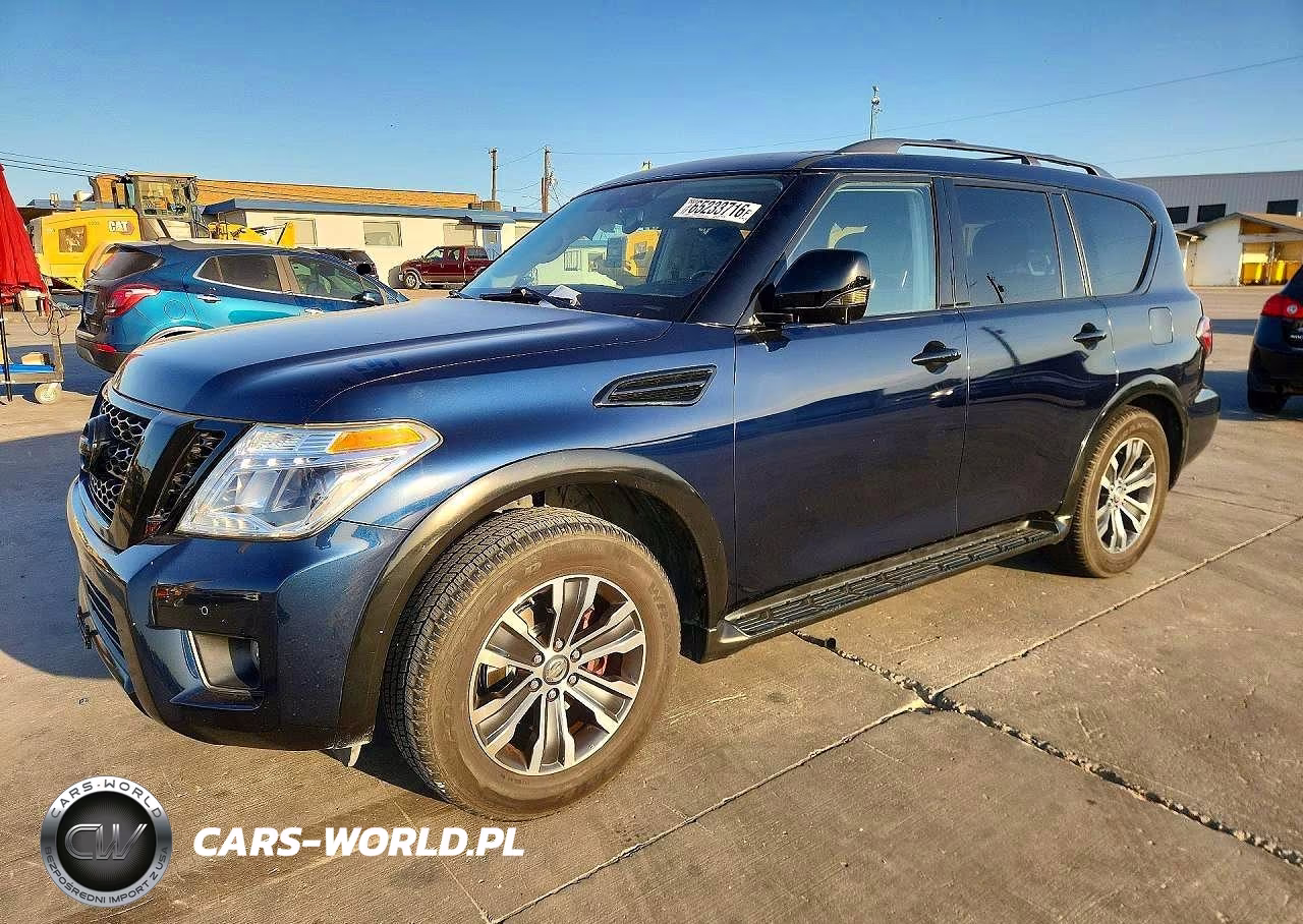 2018 Nissan Armada Sl VIN:JN8AY2ND0J9053285 - 1
