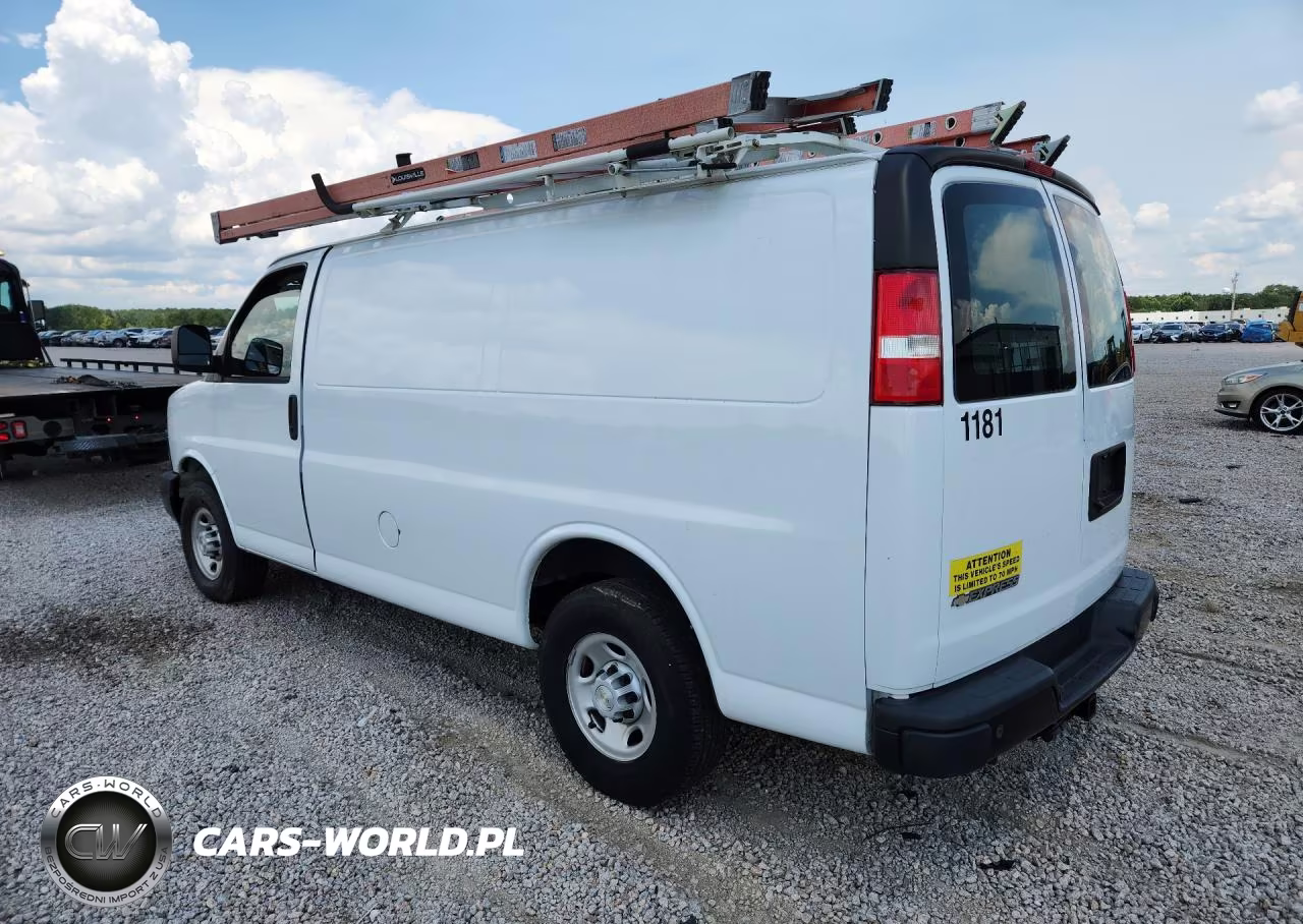 2020 Chevrolet Express G2500 VIN:1GCWGAFP1L1206071 - 2