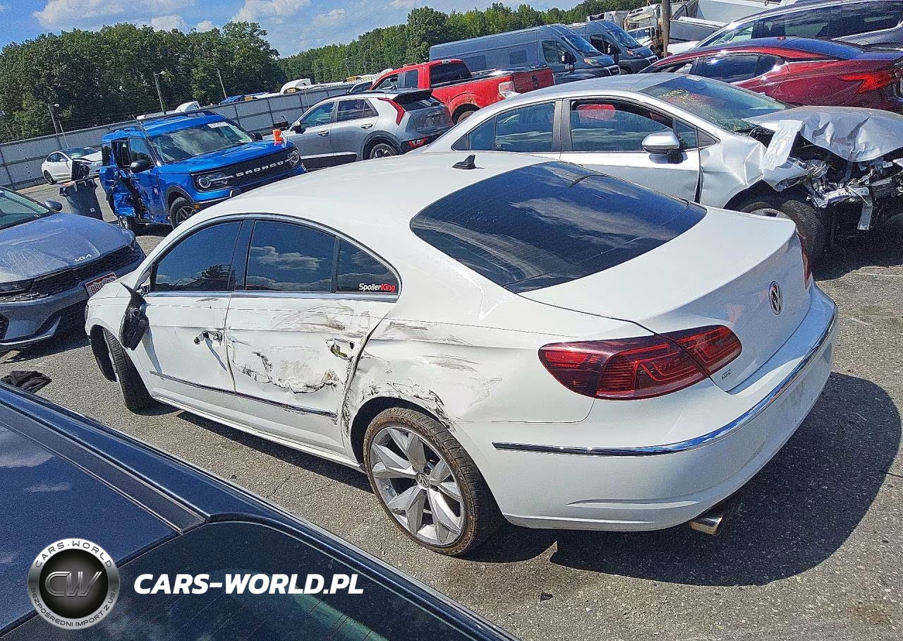 2016 Volkswagen Cc Base VIN:WVWBP7AN4GE505091 - 2