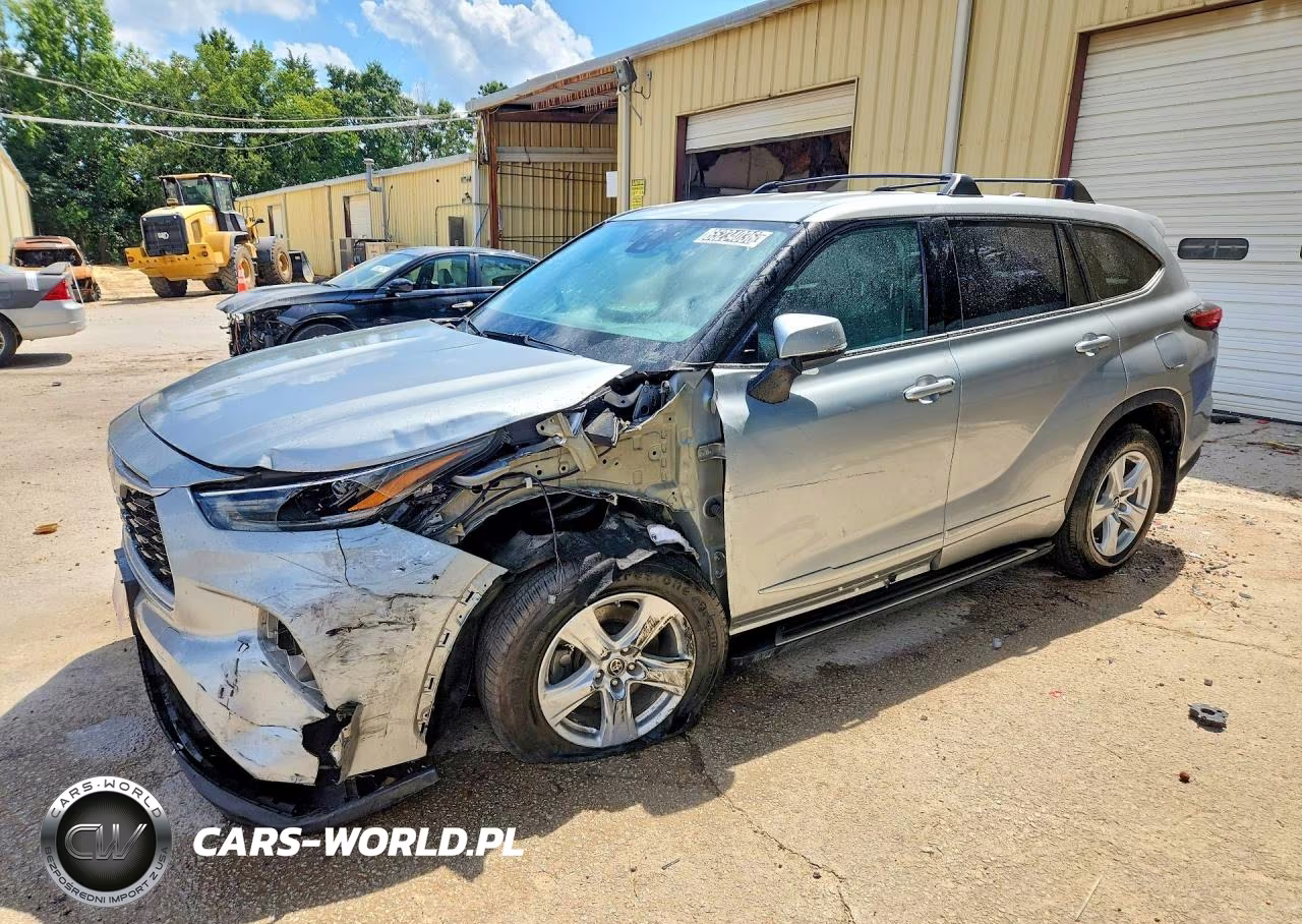 2021 Toyota Highlander L VIN:5TDCZRBH0MS537707 - 1