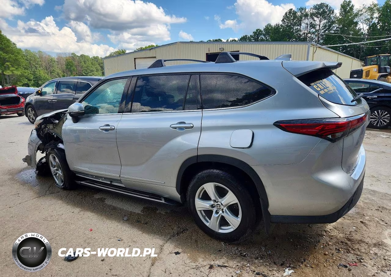 2021 Toyota Highlander L VIN:5TDCZRBH0MS537707 - 2