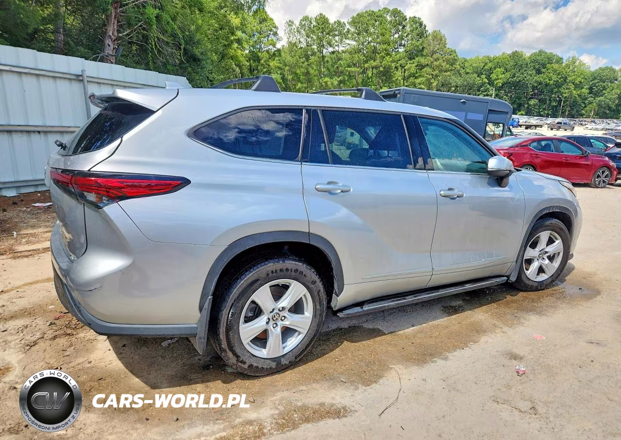 2021 Toyota Highlander L VIN:5TDCZRBH0MS537707 - 3