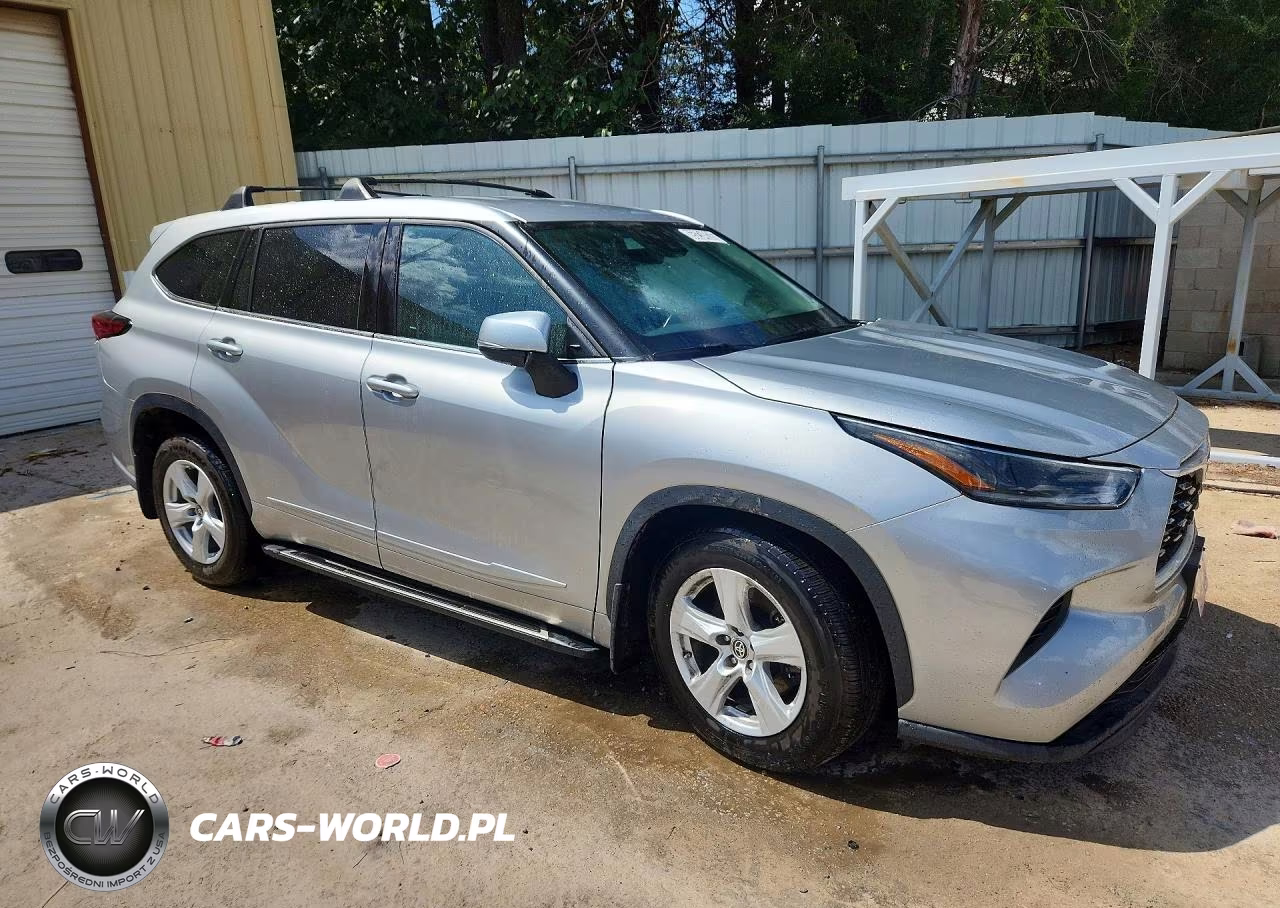 2021 Toyota Highlander L VIN:5TDCZRBH0MS537707 - 4