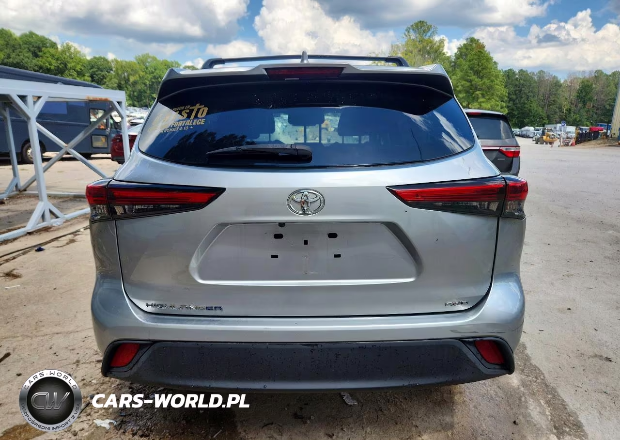 2021 Toyota Highlander L VIN:5TDCZRBH0MS537707 - 6