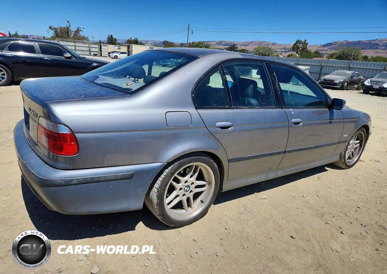 2003 BMW 540 I Automatic VIN:WBADN63443GS56591 - 3