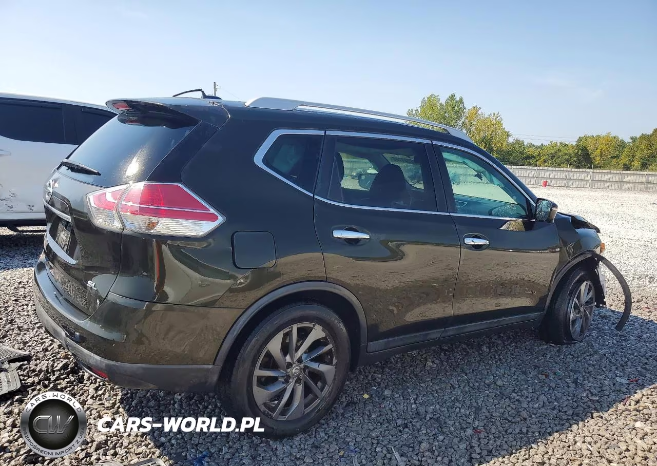 2016 Nissan Rogue Sl VIN:5N1AT2MT9GC804345 - 3