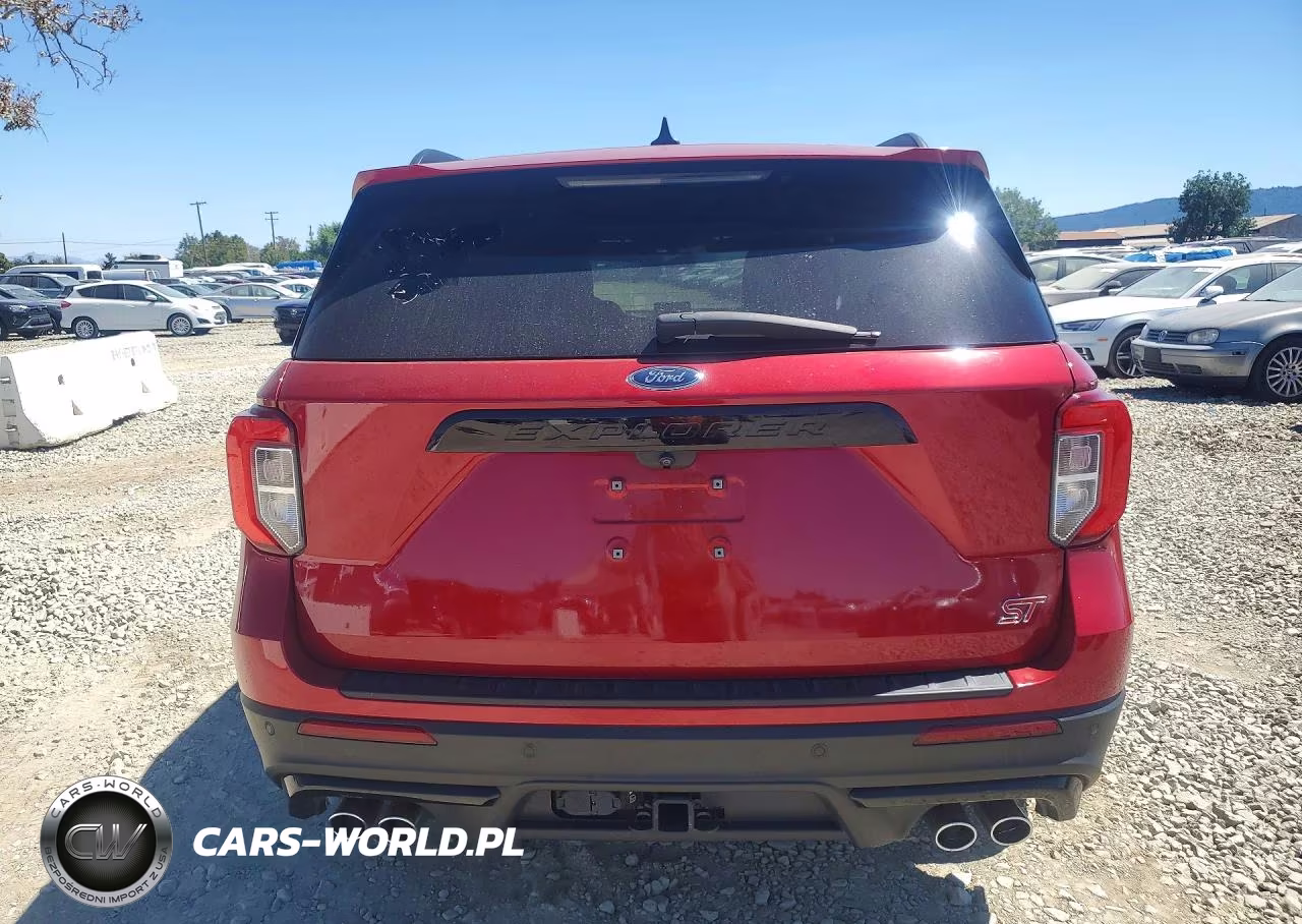 2023 Ford Explorer St VIN:1FM5K8GC9PGA75663 - 6