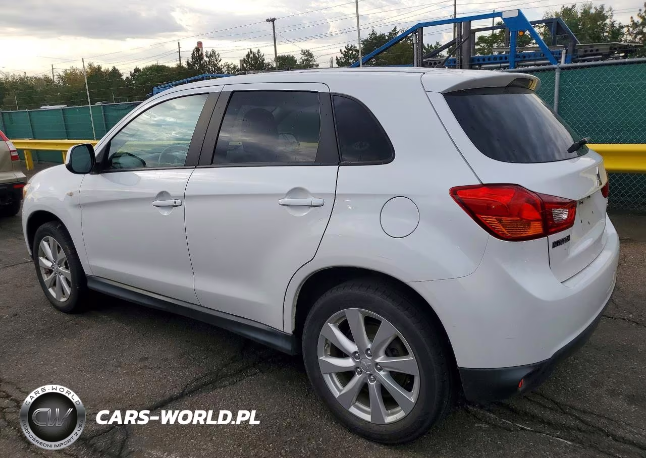 2014 Mitsubishi Outlander Sport Es VIN:4A4AP3AU7EE026780 - 2