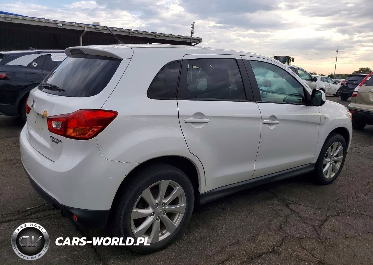 2014 Mitsubishi Outlander Sport Es VIN:4A4AP3AU7EE026780 - 3