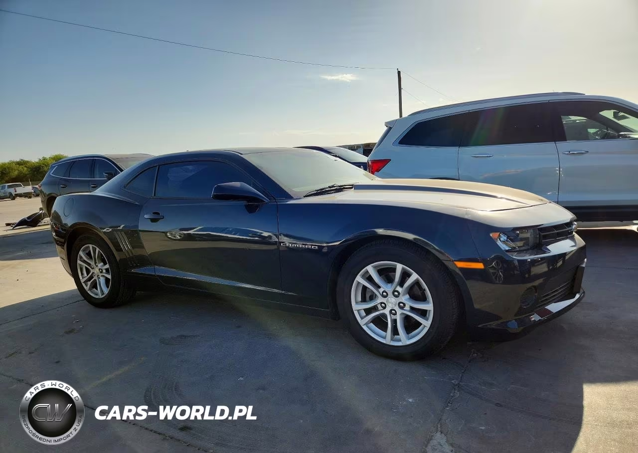 2014 Chevrolet Camaro Ls VIN:2G1FA1E34E9152191 - 4
