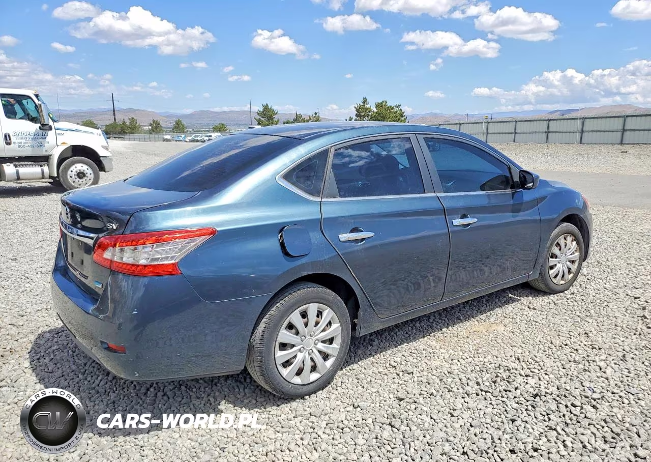 2014 Nissan Sentra Sv VIN:3N1AB7AP9EY261937 - 3