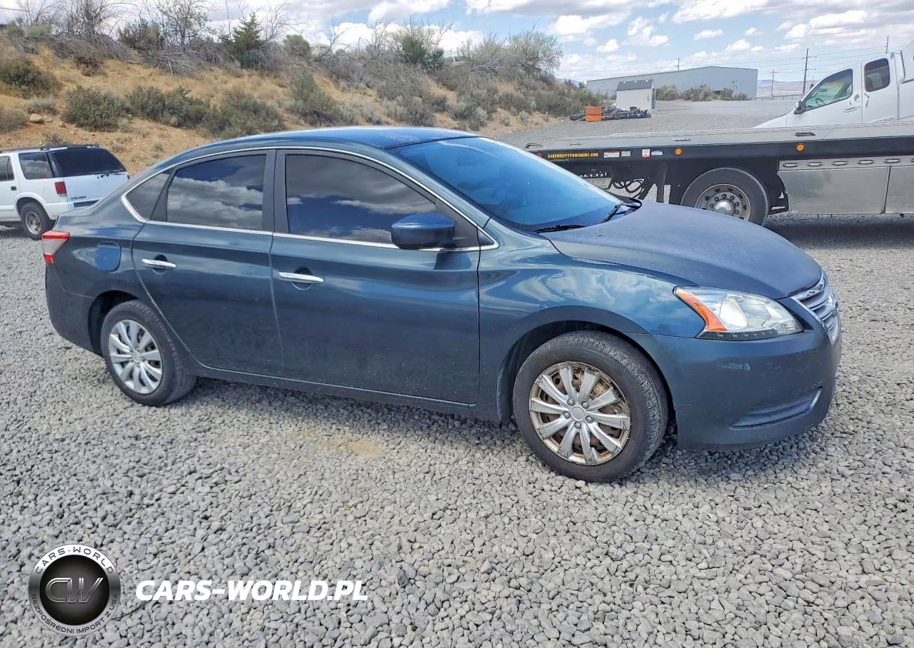 2014 Nissan Sentra Sv VIN:3N1AB7AP9EY261937 - 4