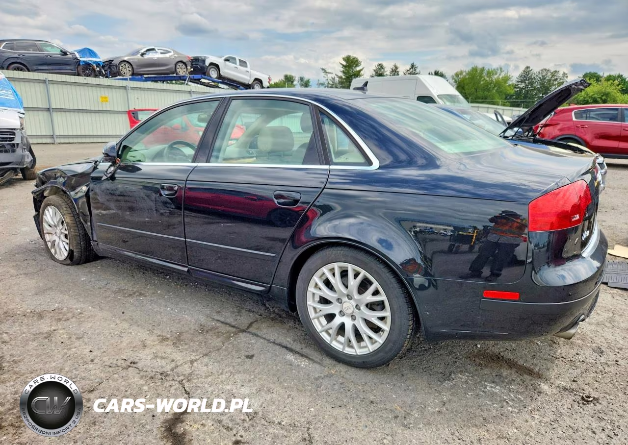 2008 Audi A4 2.0T Quattro VIN:WAUDF78E38A132178 - 2