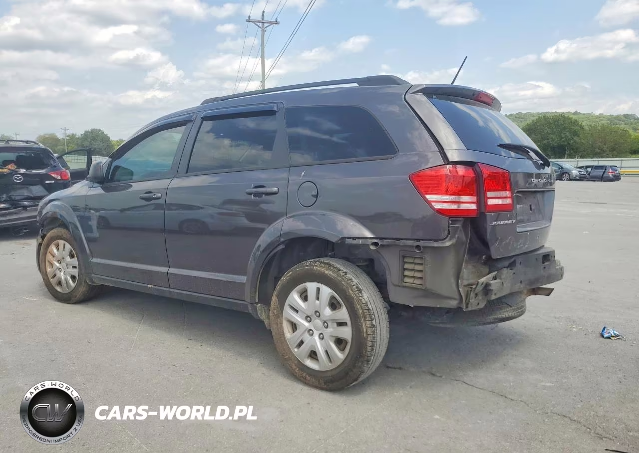 2018 Dodge Journey Se VIN:3C4PDCAB9JT195654 - 2