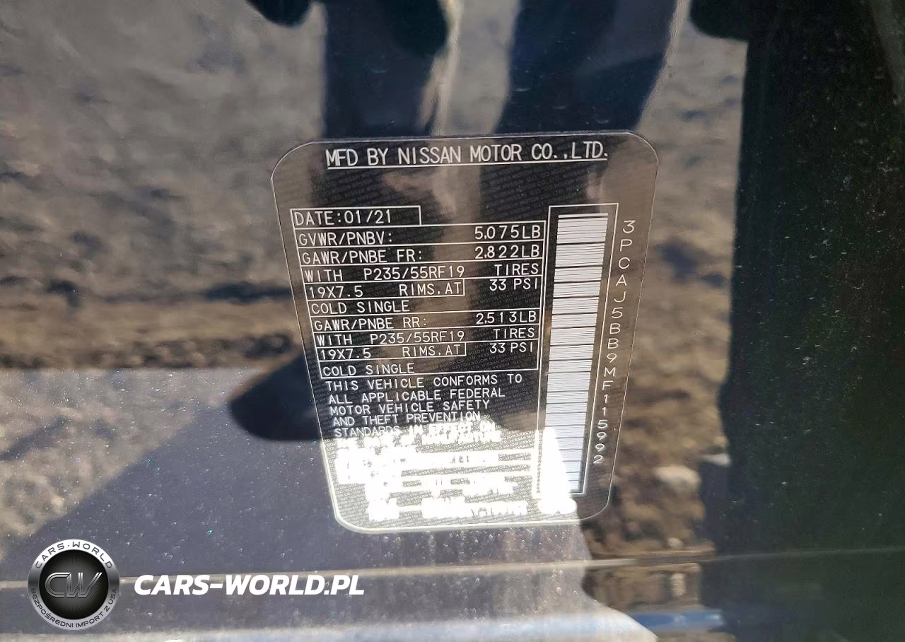2021 Infiniti Qx50 Luxe VIN:3PCAJ5BB9MF115992 - 13