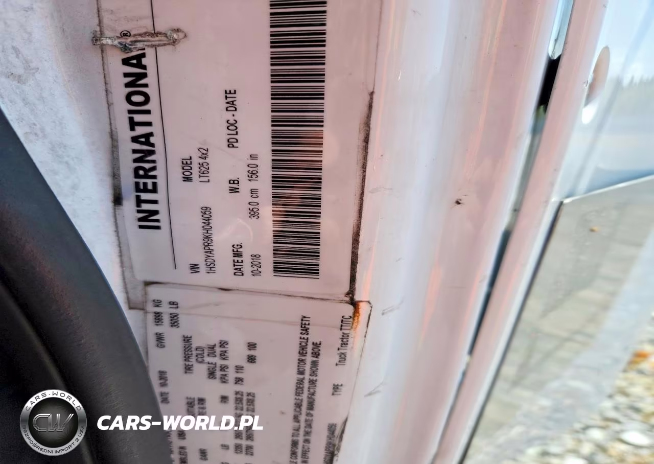 2019 International Lt625 Semi Truck VIN:1HSDYAPR9KH044059 - 11