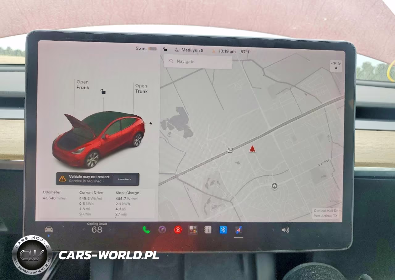 2021 Tesla Model Y VIN:5YJYGDEE8MF306302 - 9
