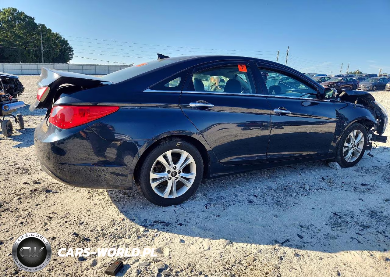 2013 Hyundai Sonata Limited VIN:5NPEC4AC9DH665386 - 3