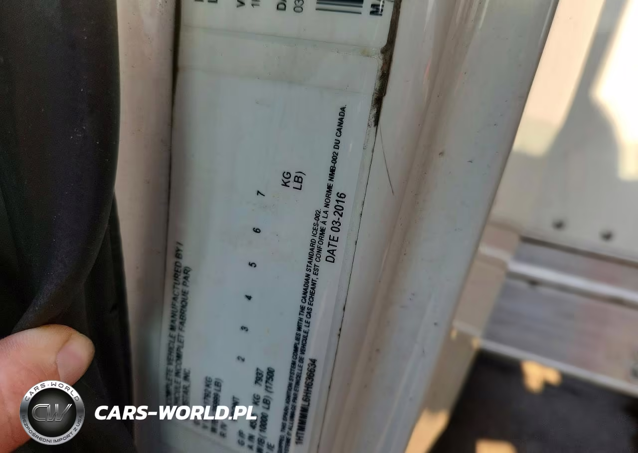 2017 International 4300 Box Truck VIN:1HTMMMML6HH636634 - 12