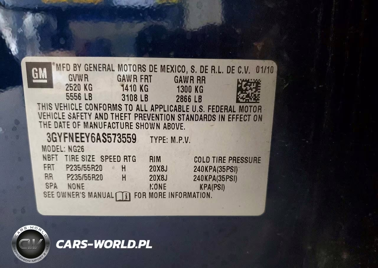 2010 Cadillac Srx Performance Collection VIN:3GYFNEEY6AS573559 - 13