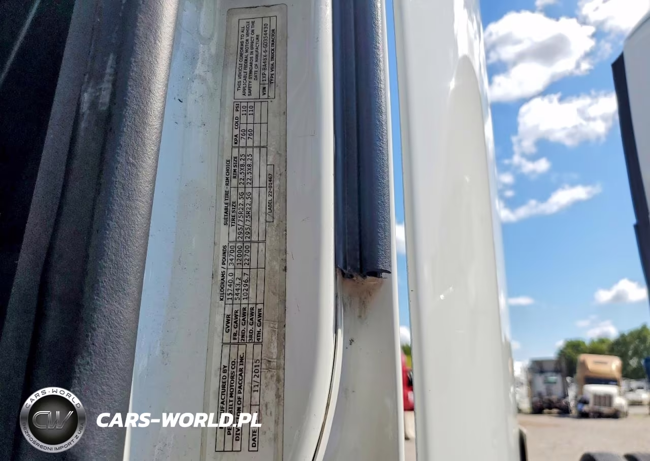 2016 Peterbilt 579 Semi Truck VIN:1XPBA48X6GD354430 - 12